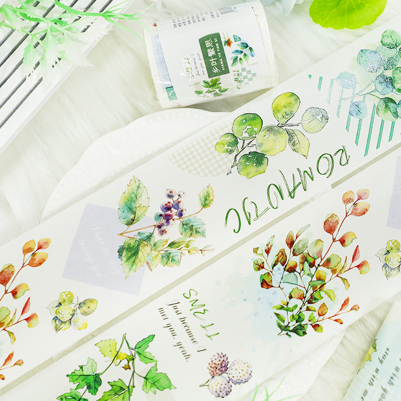 Hometown Leaves & Thoughts · Special Oil · Washi Tape