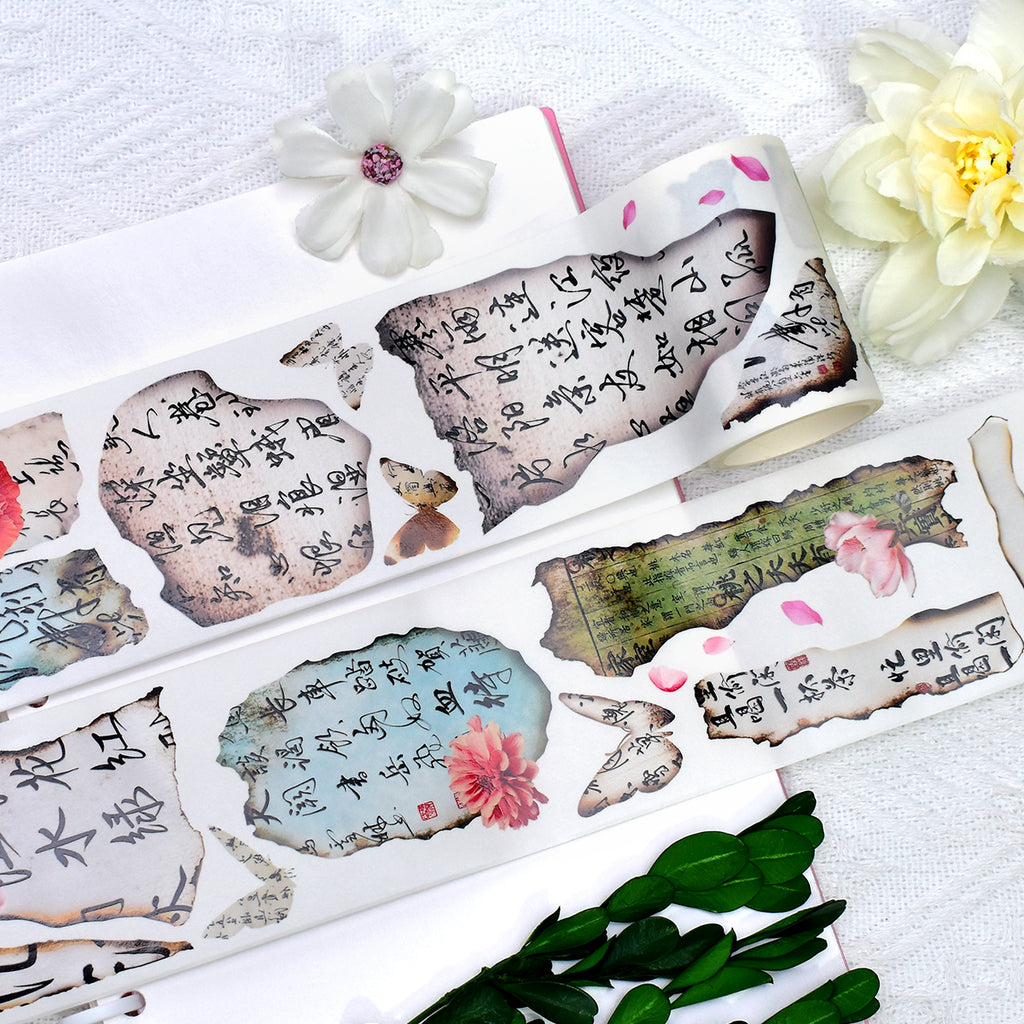 Scorched Ink Fragmented Notes · Special Oil · Washi Tape