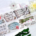 Scorched Ink Fragmented Notes · Special Oil · Washi Tape