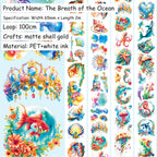 The Breath of the Ocean · Matte · Pearlescent Gold · PET Tape