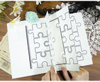 Green Vines and Floral Shadows · Scrapbook Journal