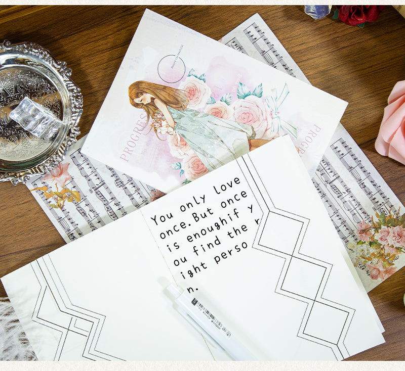 Flower story · Scrapbook Journal