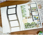Green Vines and Floral Shadows · Scrapbook Journal