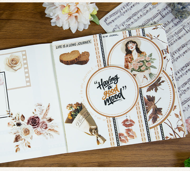 Rich Moments of Cold Brew · Scrapbook Journal