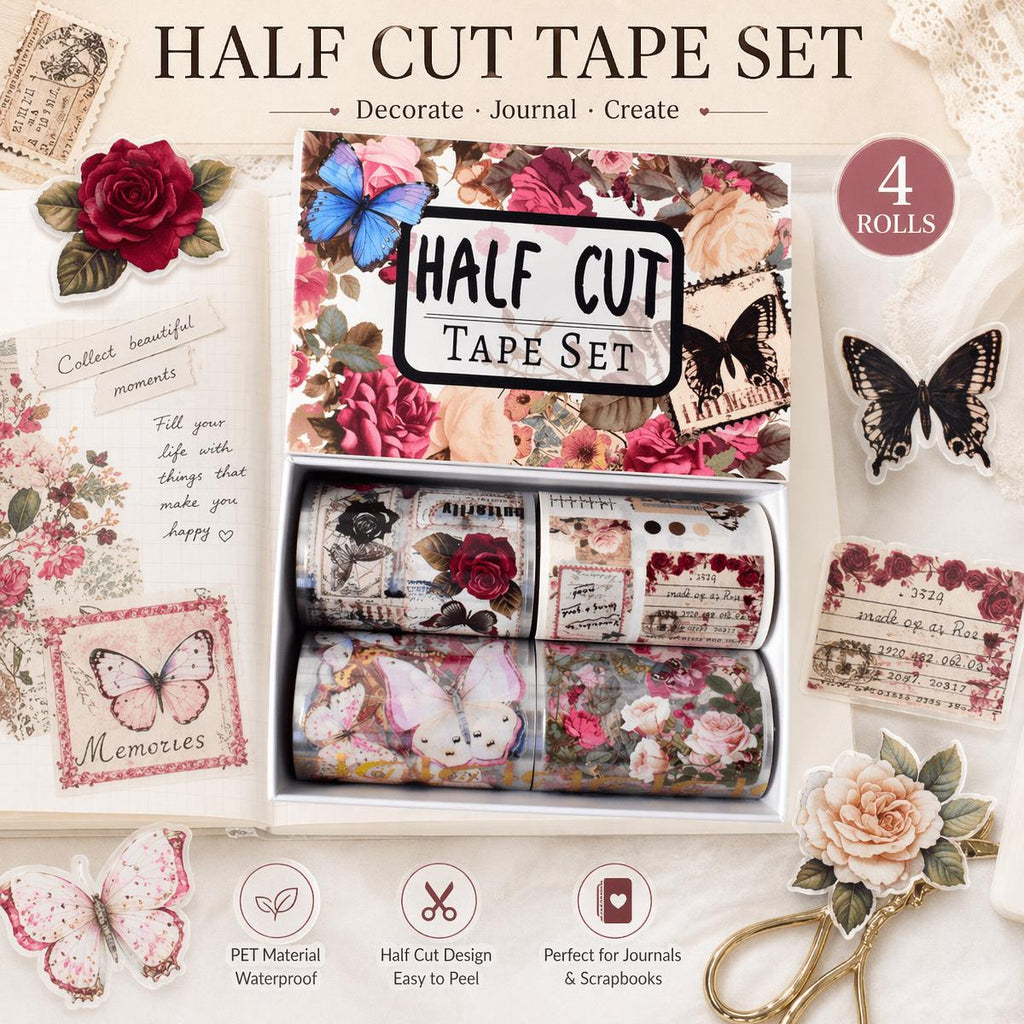 Butterfly Envelope · Tape Set