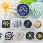 Seal of Emblems · Pre-Cut · Matte · Crystal Ink · PET Tape