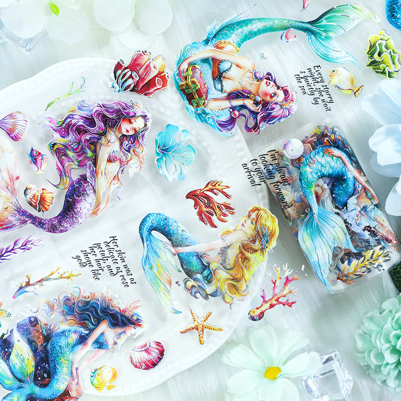 The Voice of the Ocean · Glossy · Pearlescent Silver · PET Tape