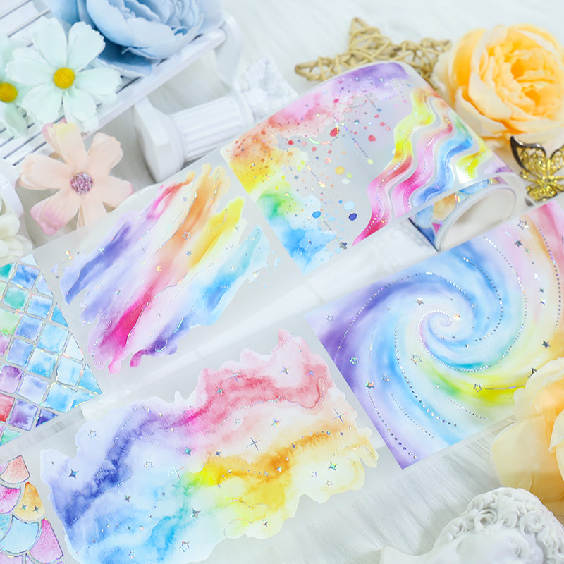 Rainbow Lights & Myriad Forms · Matte · Pearlescent Silver · PET Tape