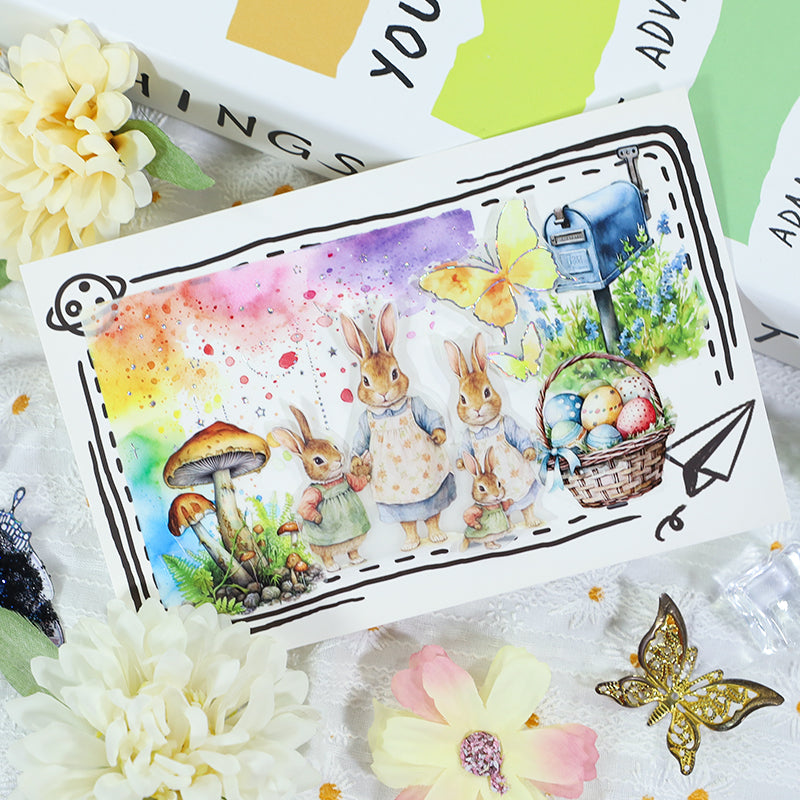 Rainbow Lights & Myriad Forms · Matte · Pearlescent Silver · PET Tape
