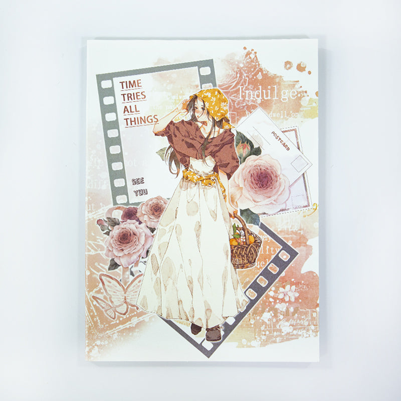 Misty Island Flower Letter · Scrapbook Journal