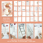 Misty Island Flower Letter · Scrapbook Journal