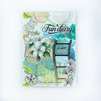 Green Vines and Floral Shadows · Scrapbook Journal