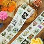 Vintage Floral Stamp Album · Special Oil · Pre-Cut · Washi Tape