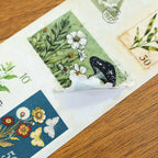 Vintage Floral Stamp Album · Special Oil · Pre-Cut · Washi Tape