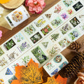 Vintage Floral Stamp Album · Special Oil · Pre-Cut · Washi Tape