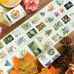 Vintage Floral Stamp Album · Special Oil · Pre-Cut · Washi Tape