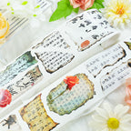 Scorched Ink Fragmented Notes · Special Oil · Washi Tape