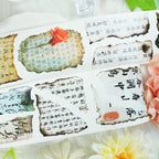 Scorched Ink Fragmented Notes · Special Oil · Washi Tape