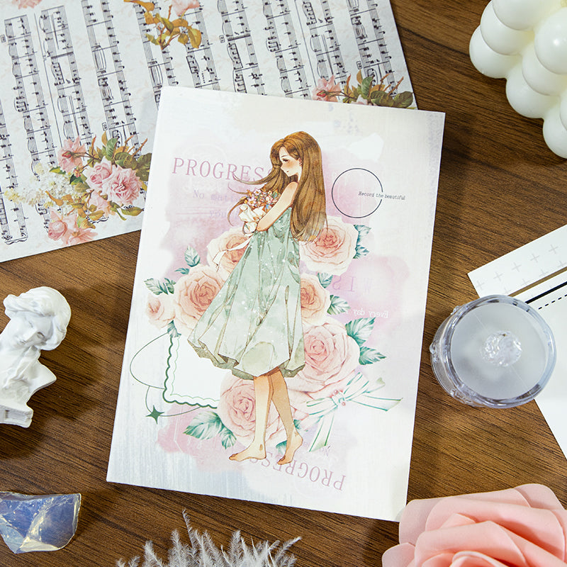 Flower story · Scrapbook Journal