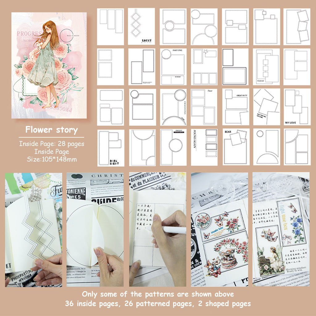 Flower story · Scrapbook Journal
