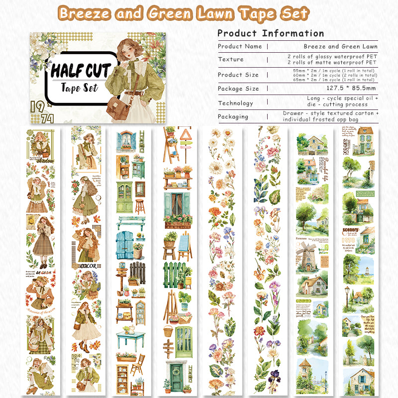 Breeze and Green Lawn · Tape Set