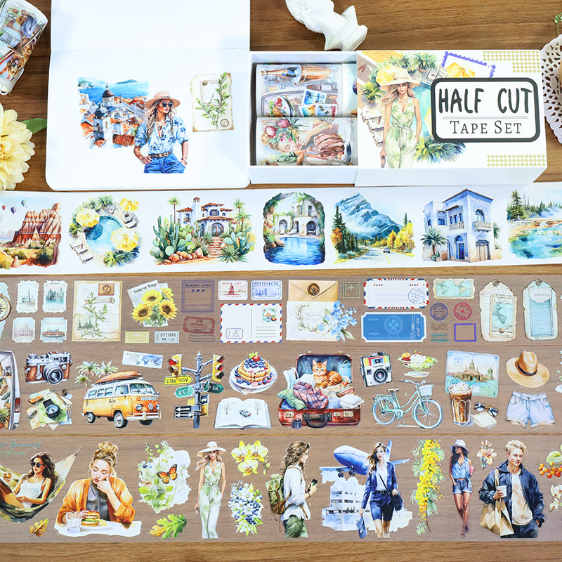 Travel Footprints · Tape Set
