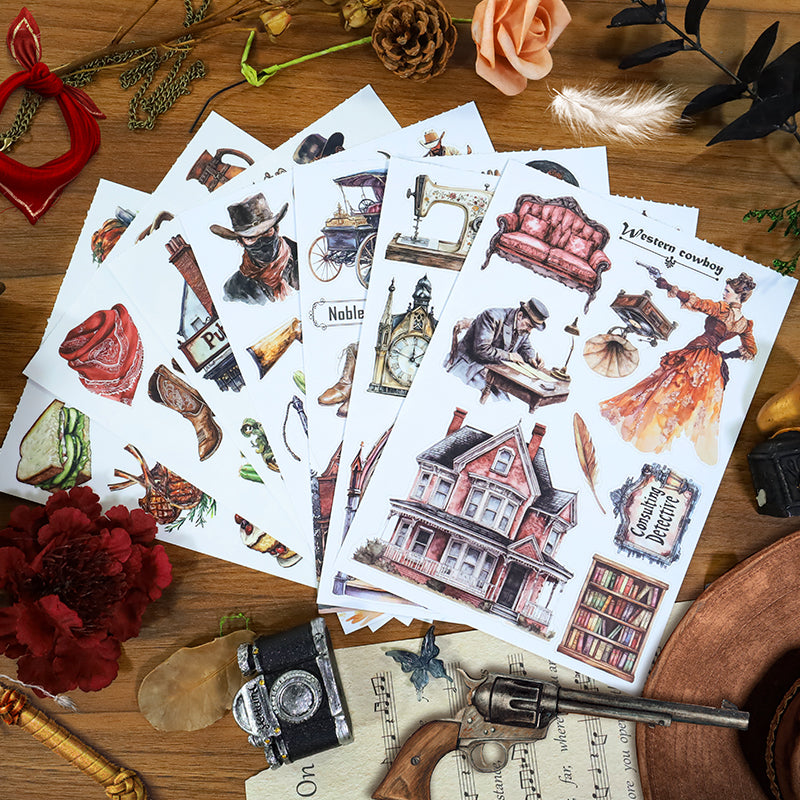 Western Legend · PET & Washi · Sticker & Paper Kit
