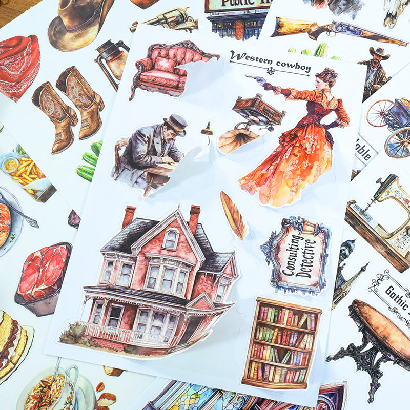 Western Legend · PET & Washi · Sticker & Paper Kit