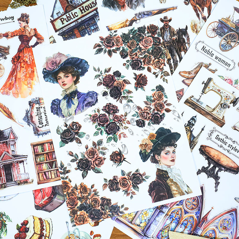 Western Legend · PET & Washi · Sticker & Paper Kit