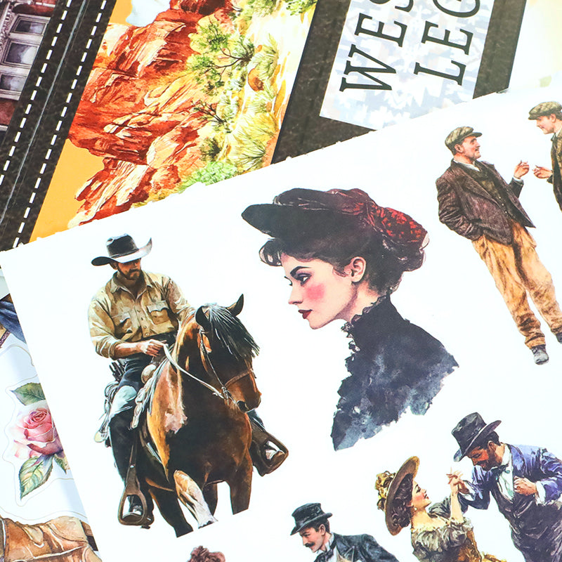 Western Legend · PET & Washi · Sticker & Paper Kit