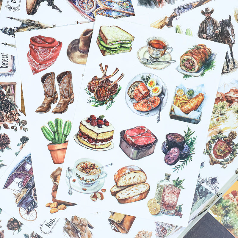 Western Legend · PET & Washi · Sticker & Paper Kit