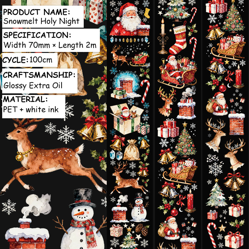 Snowmelt Holy Night · Glossy · Special Oil · PET Tape