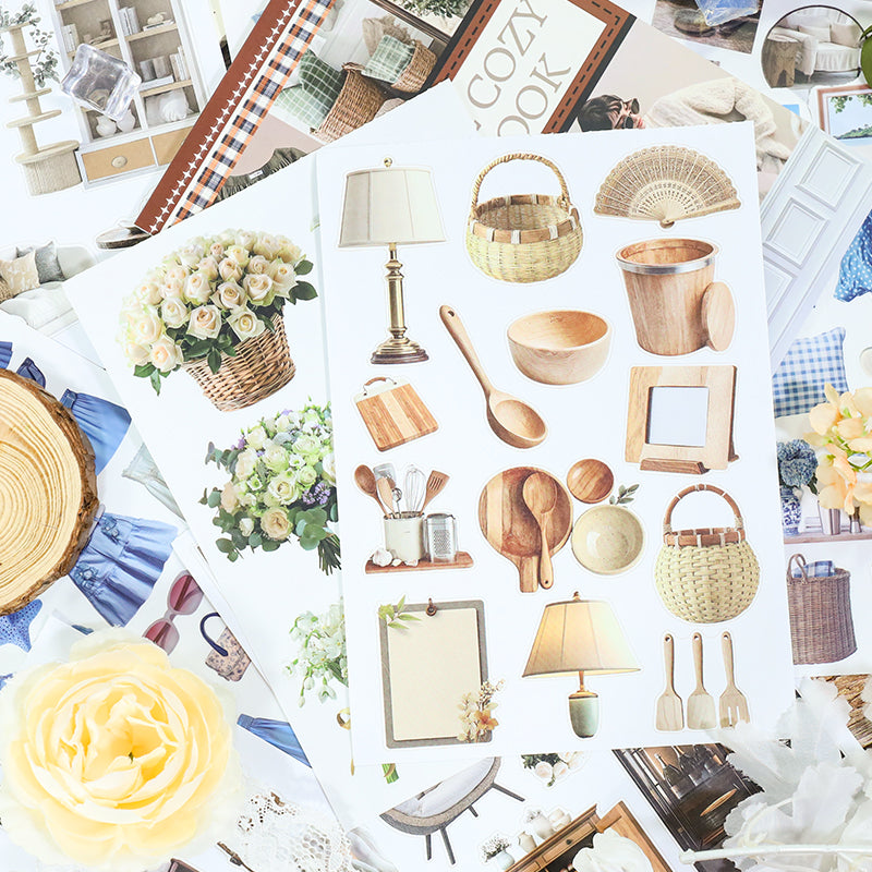 The Cozy Nook · PET & Washi · Sticker & Paper Kit