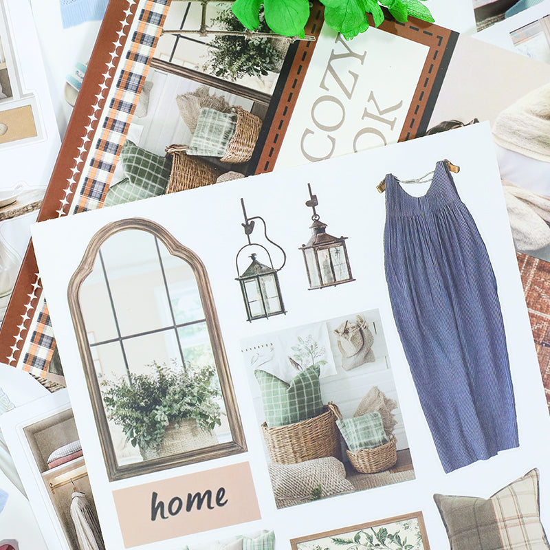 The Cozy Nook · PET & Washi · Sticker & Paper Kit