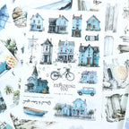 The Veiled Shoreline · PET & Washi · Sticker & Paper Kit