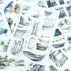 The Veiled Shoreline · PET & Washi · Sticker & Paper Kit
