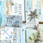 The Veiled Shoreline · PET & Washi · Sticker & Paper Kit