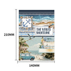 The Veiled Shoreline · PET & Washi · Sticker & Paper Kit