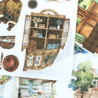 Nestled in Brown · PET & Washi · Sticker & Paper Kit