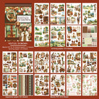 Nestled in Brown · PET & Washi · Sticker & Paper Kit