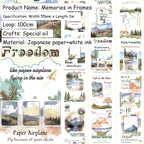 Memories in Frames · Special Oil · Washi Tape
